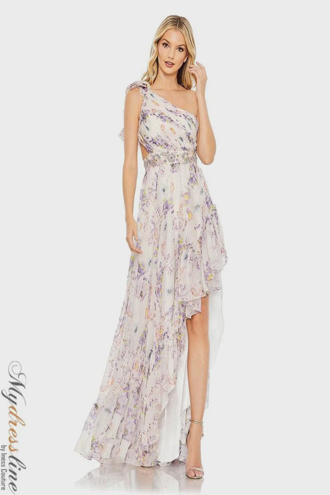 Mac Duggal 67969 one shoulder high low gown size 14 – Sophie's Boutique  Valdosta
